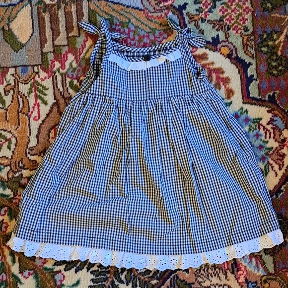 *NEW* Black and White Gingham Dress 18 Months - Picture 2 of 4